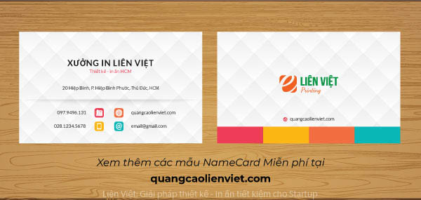 in Name Card Tân Bình