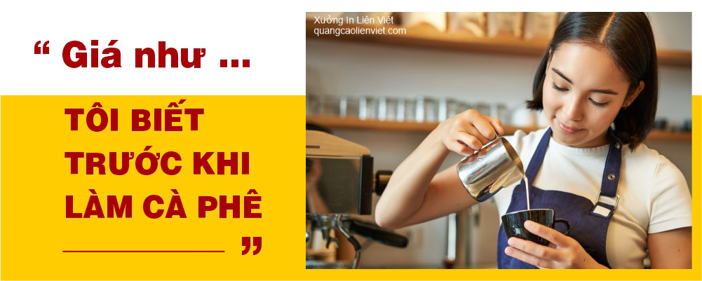 làm bảng hiệu quán cà phê tại HCM